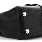 Smooth Calfskin Mini Bel Air Carry All Bag Black