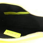 Agneau Arena Le Cagole Shoulder Bag XS Fluo Yellow