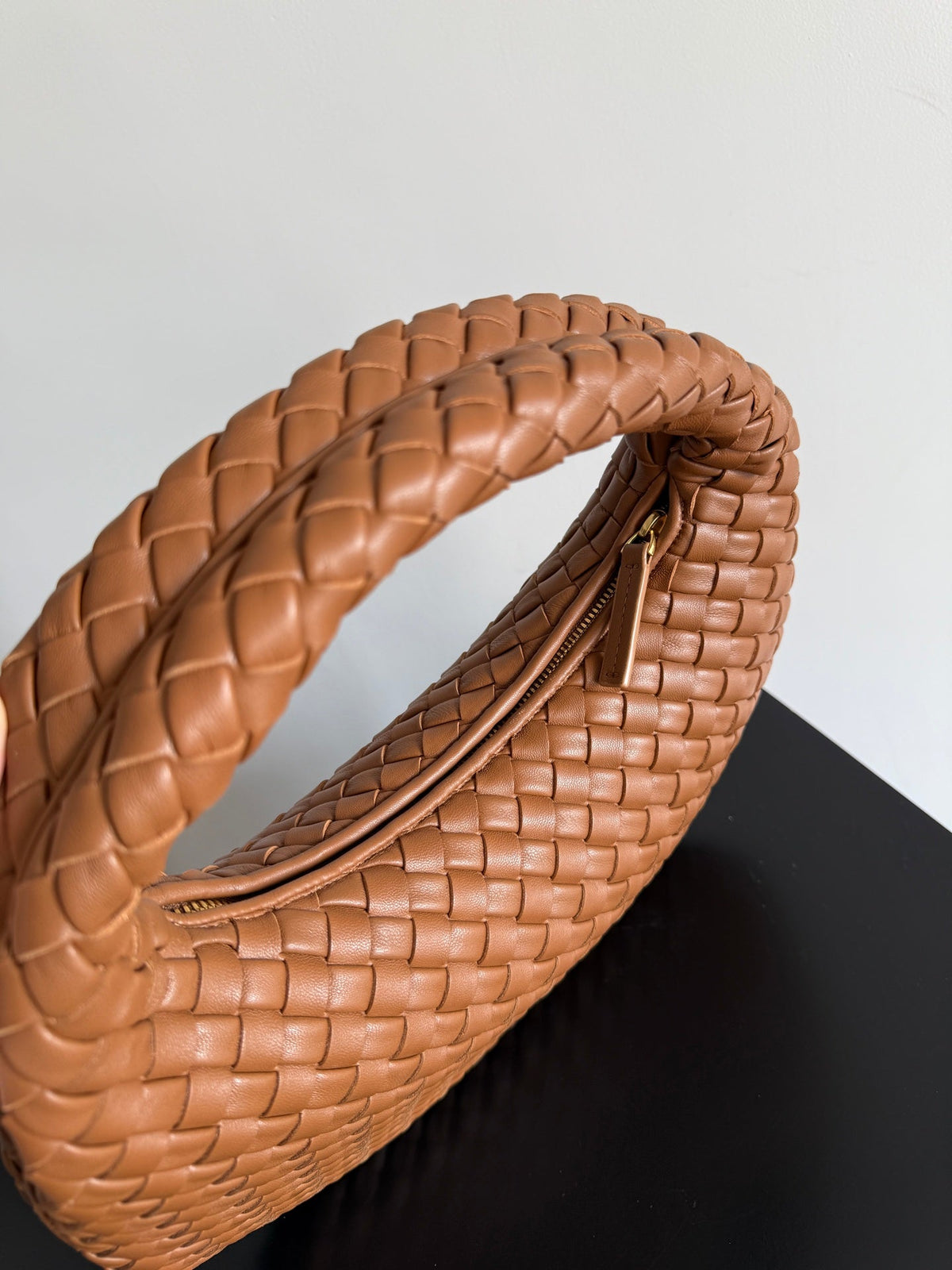 Bottega Veneta 856736 Brown & Orange Hobo Bag