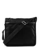 Prada Nylon and Saffiano Flap Messenger Bag