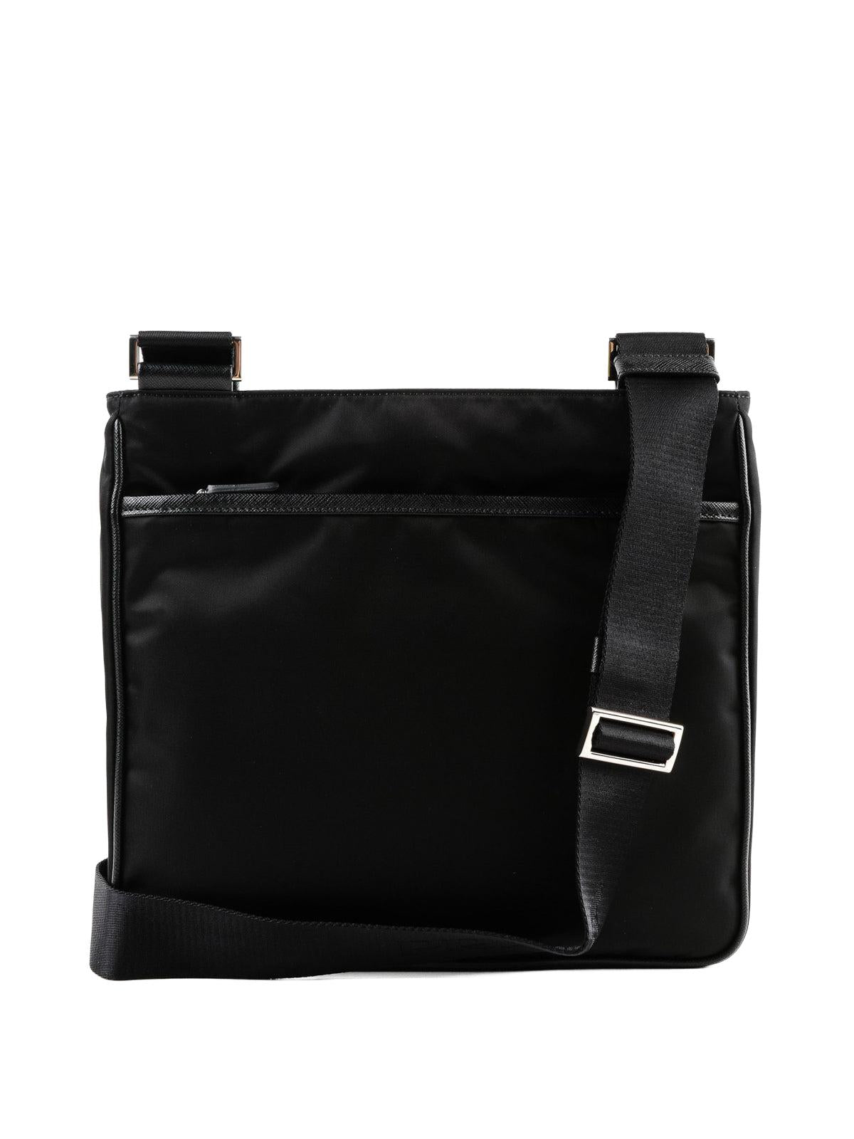 Prada Re-Nylon and Saffiano Padded Messenger Bag