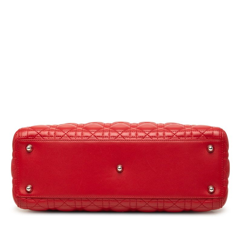 Dior Lady Dior Cannage Lambskin 2way Bag