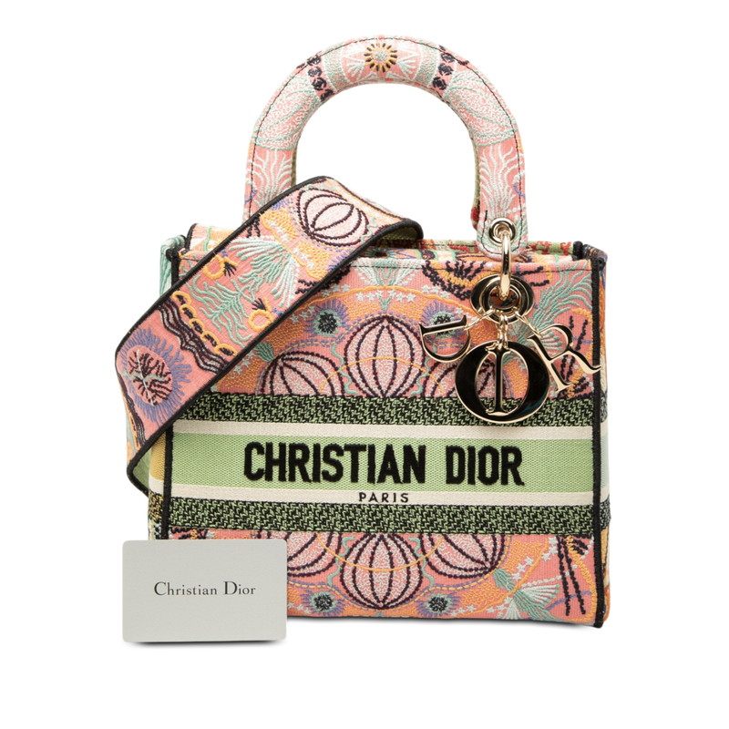 Dior LADY D-LITE Canvas 2way Bag