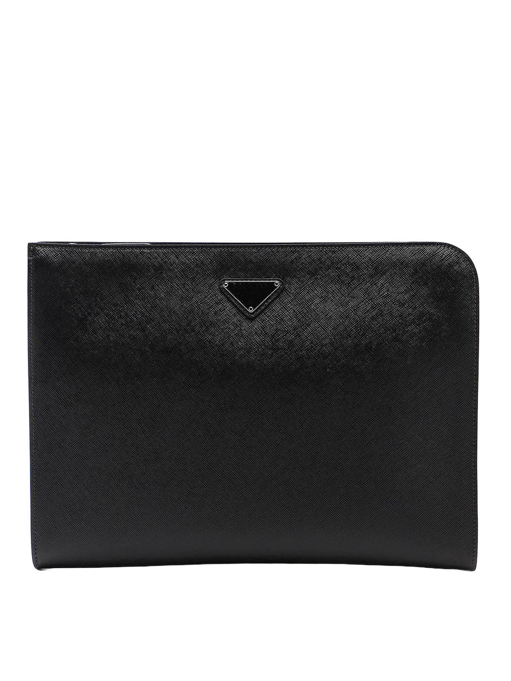 Prada Saffiano Leather Portfolio Clutch