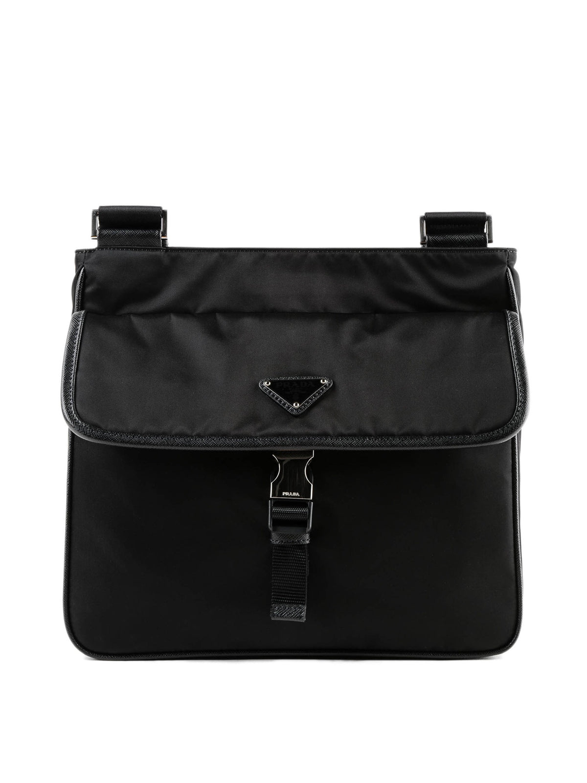 Prada Re-Nylon and Saffiano Padded Messenger Bag