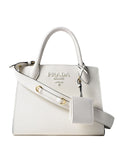 Prada Small Monochrome Saffiano Leather Tote
