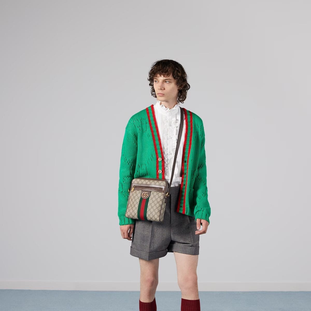GUCCI OPHIDIA SMALL MESSENGER BAG